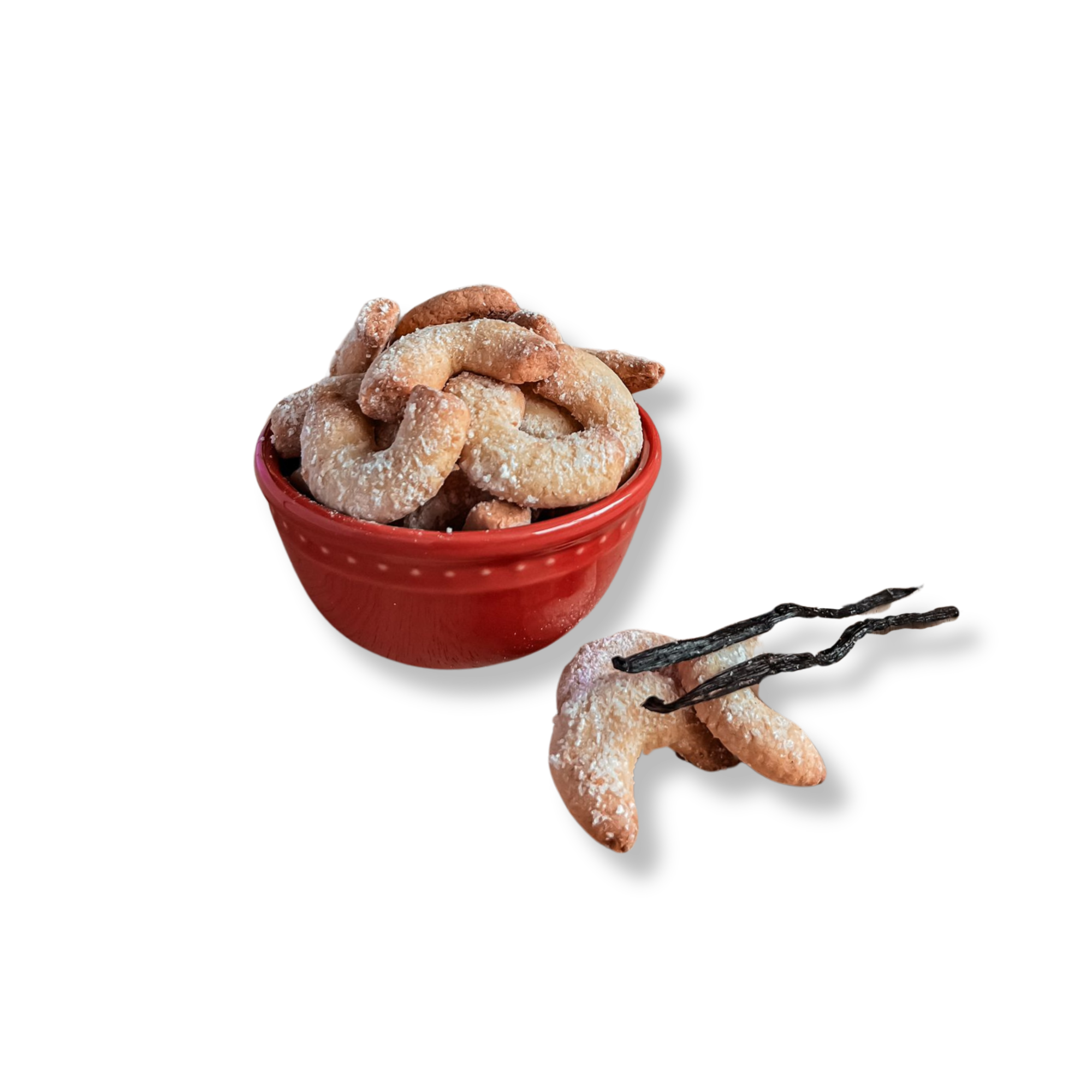 BOLACHAS AMÊNDOA E BAUNILHA