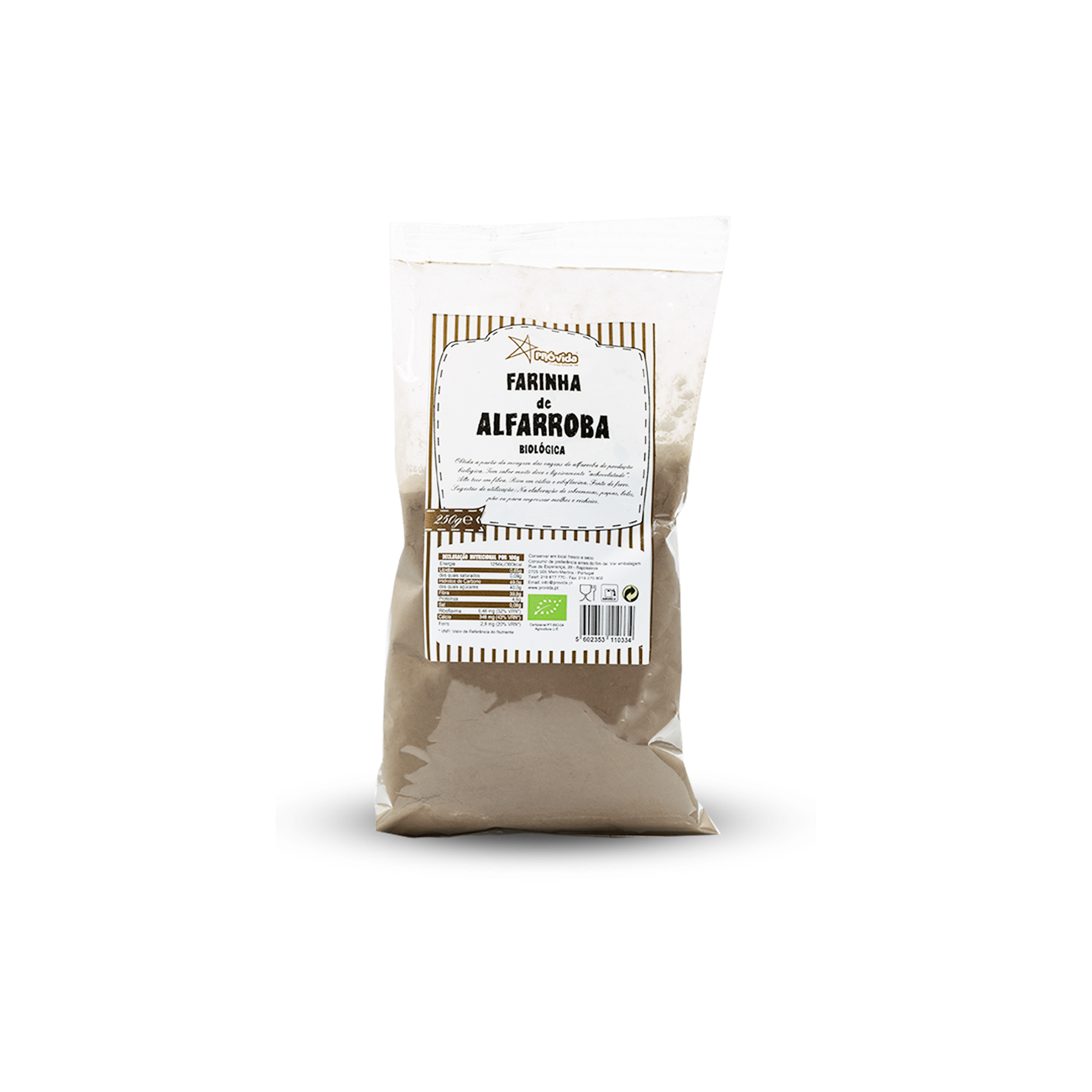 FARINHA DE ALFARROBA BIOLÓGICA